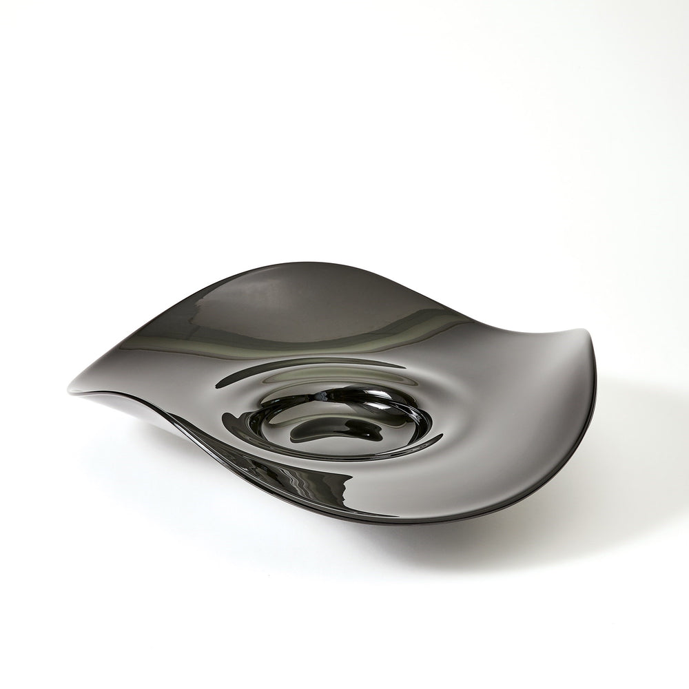Wavy Edge Bowl Black