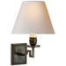 Visual Comfort Signature Canada - One Light Wall Sconce - Dean - Gun Metal- Union Lighting Luminaires Decor