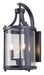 DVI Canada - Two Light Outdoor Wall Sconce - Niagara Outdoor - Hammered Black w/Clear Glass- Union Lighting Luminaires Decor