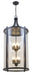 DVI Canada - 12 Light Outdoor Pendant - Niagara Outdoor - Hammered Black w/Clear Glass- Union Lighting Luminaires Decor