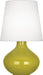 Robert Abbey - One Light Table Lamp - June - Citron Glazed Ceramic- Union Lighting Luminaires Decor