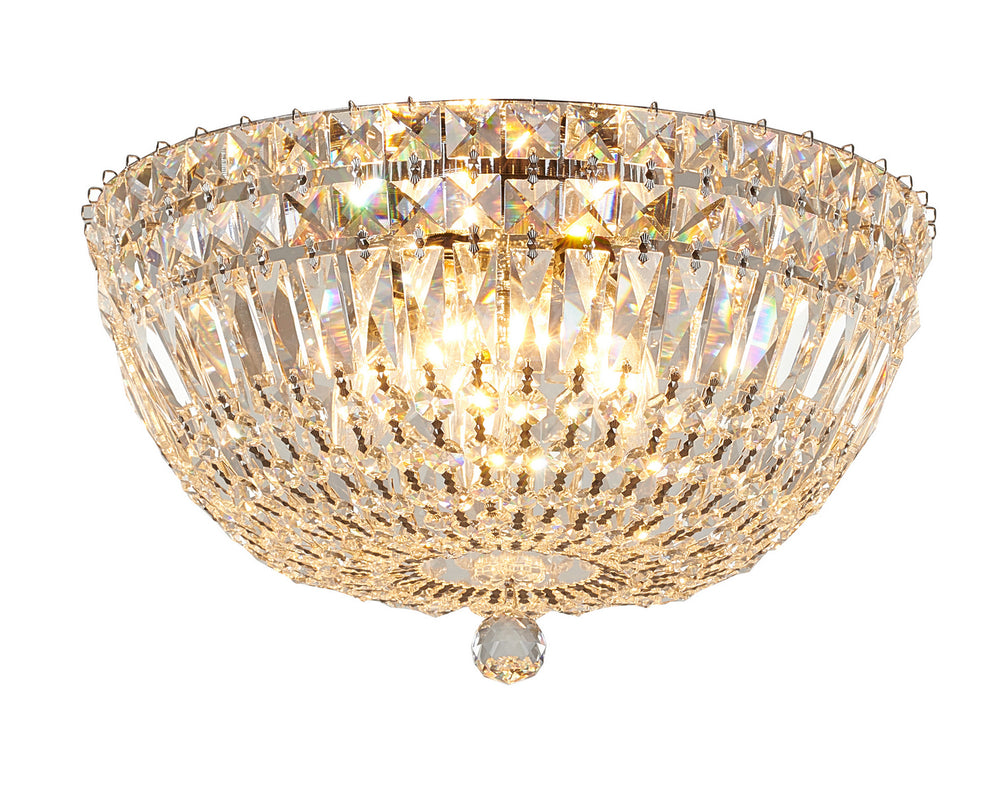 Bethel International Canada - Five Light Flush Mount - Flush Mount - Chrome- Union Lighting Luminaires Decor