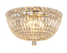 Bethel International Canada - Five Light Flush Mount - Flush Mount - Chrome- Union Lighting Luminaires Decor