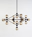 Bethel International Canada - 15 Light Chandelier - Pendant - Black- Union Lighting Luminaires Decor