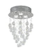 Bethel International Canada - Three Light Flush Mount - Flush Mount - Chrome- Union Lighting Luminaires Decor