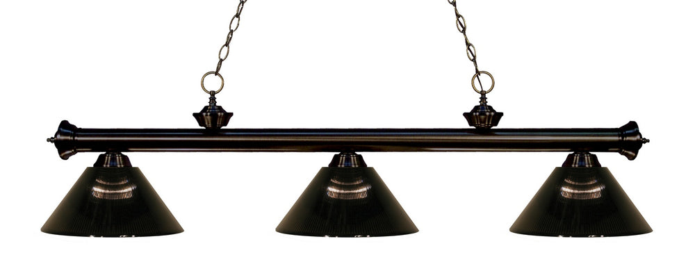 Z-Lite Canada - Three Light Billiard - Riviera - Bronze- Union Lighting Luminaires Decor