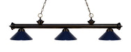 Z-Lite Canada - Three Light Billiard - Riviera - Bronze- Union Lighting Luminaires Decor