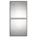 Uttermost - Mirror, Set Of 2 - Matty Squares - Aged Black w/Red- Union Lighting Luminaires Decor