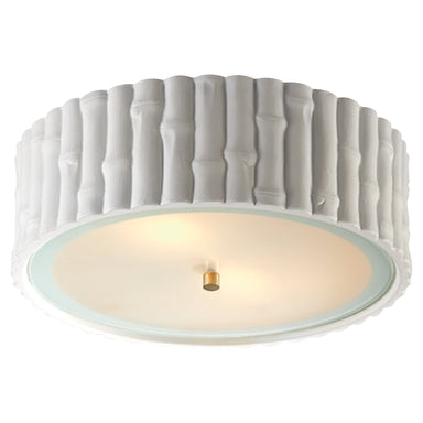 Visual Comfort Signature Canada - Three Light Flush Mount - Frank - Plaster White- Union Lighting Luminaires Decor