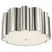 Visual Comfort Signature Canada - Four Light Flush Mount - Markos - Polished Nickel- Union Lighting Luminaires Decor