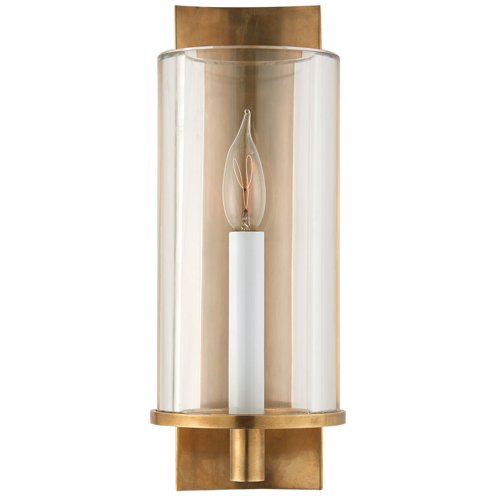 Visual Comfort Signature Canada - One Light Wall Sconce - Truffaut - Hand-Rubbed Antique Brass- Union Lighting Luminaires Decor