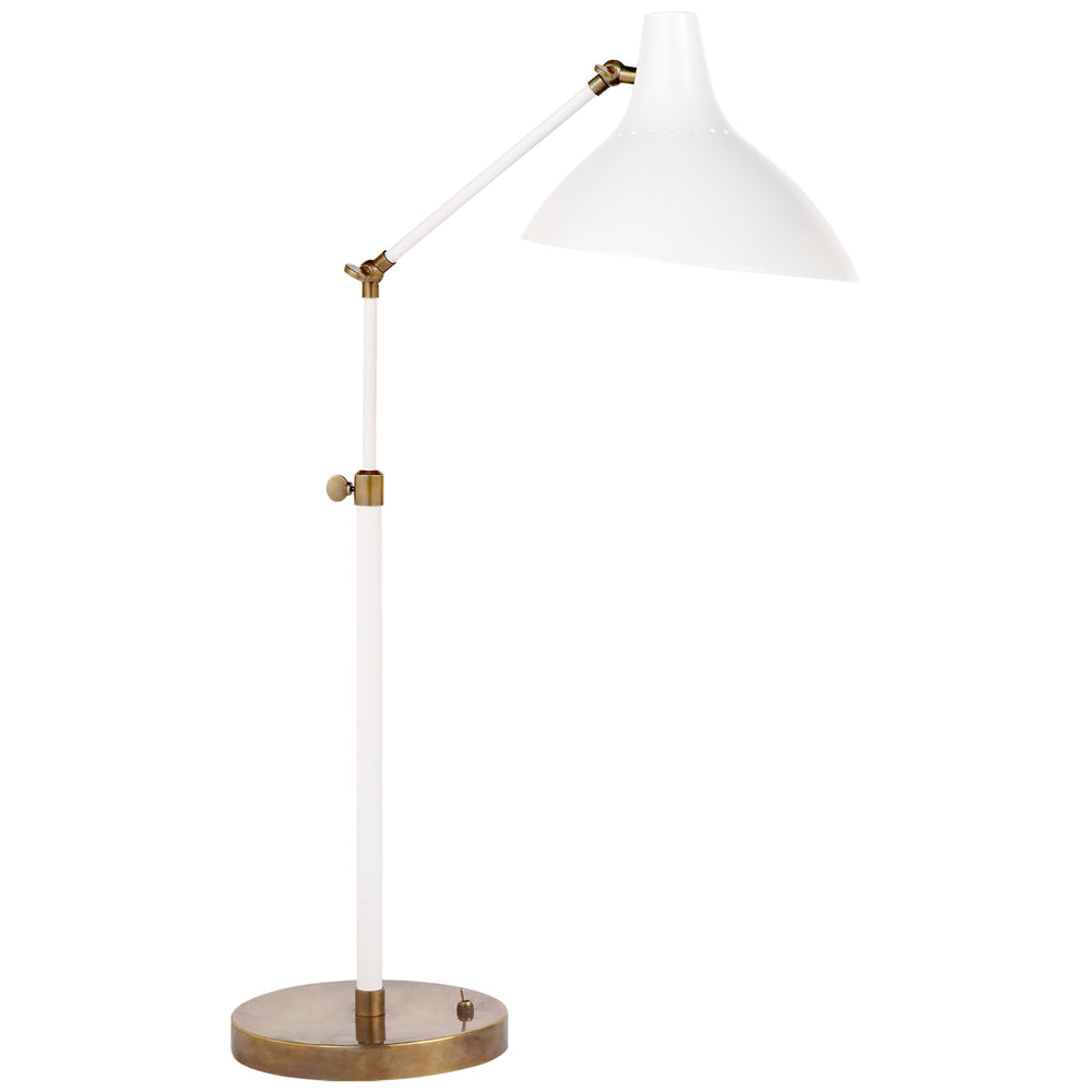 Visual Comfort Signature Canada - One Light Table Lamp - Charlton - Plaster White- Union Lighting Luminaires Decor
