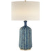 Visual Comfort Signature Canada - One Light Table Lamp - Culloden Table - Pebbled Aquamarine- Union Lighting Luminaires Decor
