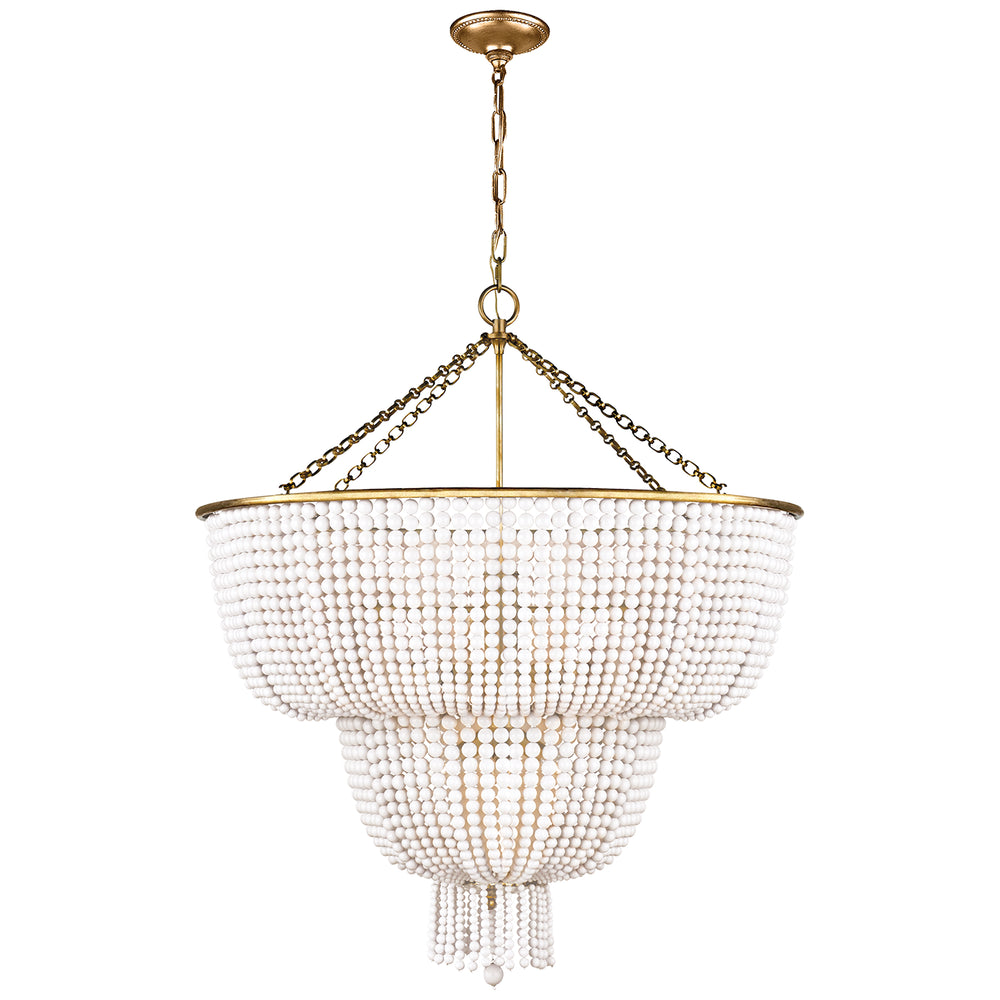 Visual Comfort Signature Canada - 12 Light Chandelier - Jacqueline - Hand-Rubbed Antique Brass- Union Lighting Luminaires Decor