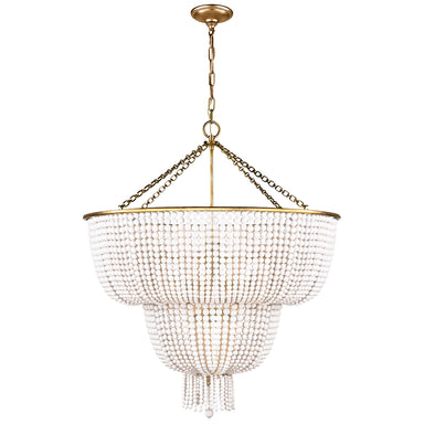 Visual Comfort Signature Canada - 12 Light Chandelier - Jacqueline - Hand-Rubbed Antique Brass- Union Lighting Luminaires Decor