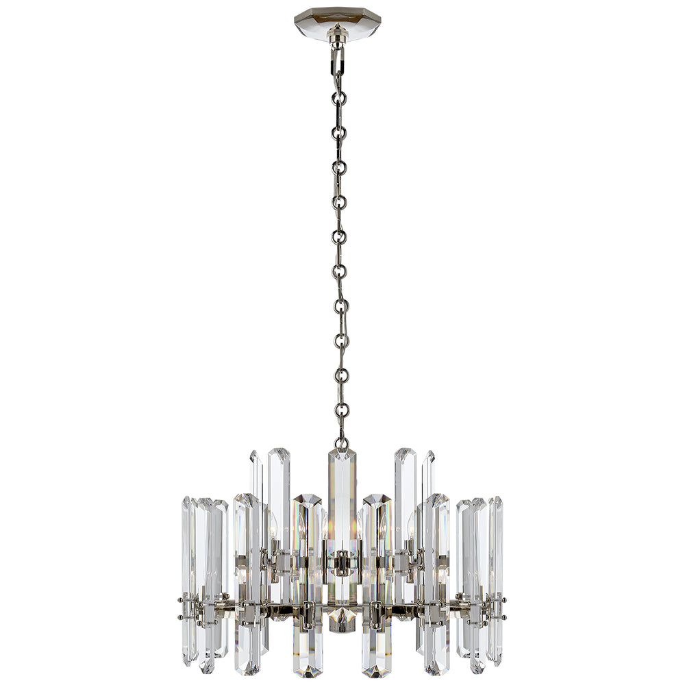 Visual Comfort Signature Canada - 12 Light Chandelier - Bonnington - Polished Nickel- Union Lighting Luminaires Decor