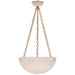 Visual Comfort Signature Canada - Three Light Chandelier - O'Connor - Hand-Rubbed Antique Brass- Union Lighting Luminaires Decor