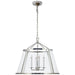 Visual Comfort Signature Canada - Four Light Pendant - Darlana Pendant - Polished Nickel- Union Lighting Luminaires Decor