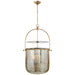 Visual Comfort Signature Canada - Four Light Lantern - Lorford - Gilded Iron- Union Lighting Luminaires Decor