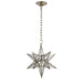 Visual Comfort Signature Canada - One Light Lantern - Moravian Star - Burnished Silver Leaf- Union Lighting Luminaires Decor