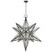 Visual Comfort Signature Canada - Three Light Lantern - Moravian Star - Aged Iron- Union Lighting Luminaires Decor