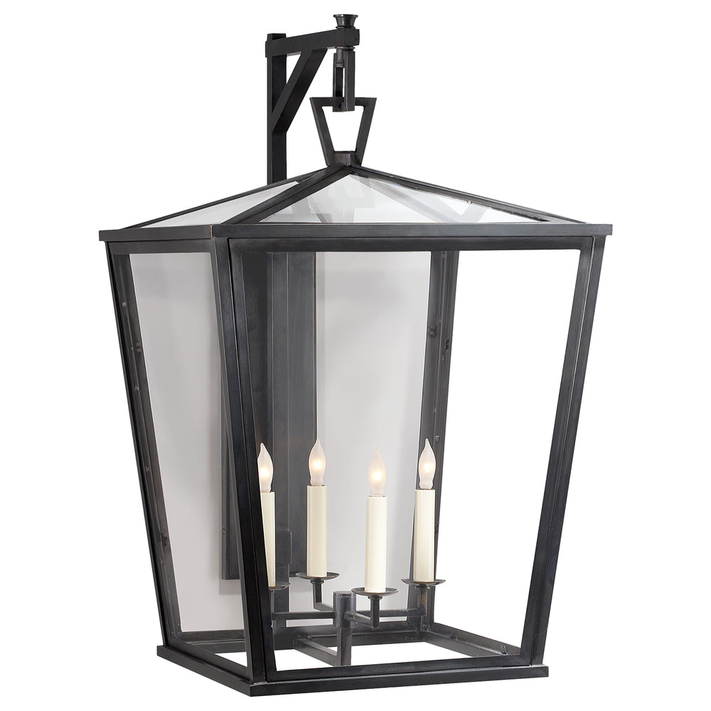 Visual Comfort Signature Canada - Four Light Wall Lantern - Darlana Outdoor - Bronze- Union Lighting Luminaires Decor