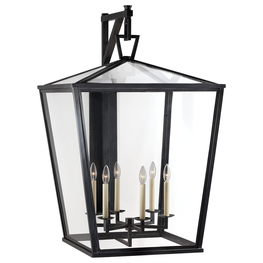 Visual Comfort Signature Canada - Six Light Bracket Lantern - Darlana Outdoor - Bronze- Union Lighting Luminaires Decor