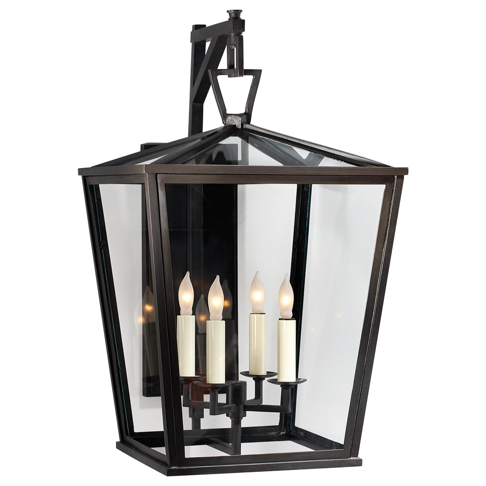 Visual Comfort Signature Canada - Four Light Wall Lantern - Darlana Outdoor - Bronze- Union Lighting Luminaires Decor