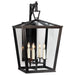 Visual Comfort Signature Canada - Four Light Wall Lantern - Darlana Outdoor - Bronze- Union Lighting Luminaires Decor