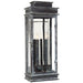 Visual Comfort Signature Canada - Two Light Outdoor Linear Lantern - Linear Lantern - Weathered Zinc- Union Lighting Luminaires Decor