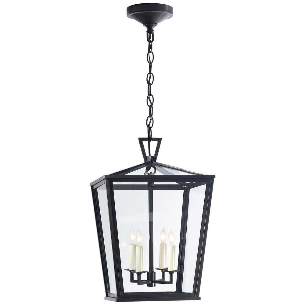 Visual Comfort Signature Canada - Four Light Hanging Lantern - Darlana Outdoor - Bronze- Union Lighting Luminaires Decor