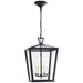 Visual Comfort Signature Canada - Four Light Hanging Lantern - Darlana Outdoor - Bronze- Union Lighting Luminaires Decor