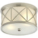 Visual Comfort Signature Canada - Two Light Flush Mount - Montpelier - Polished Nickel- Union Lighting Luminaires Decor