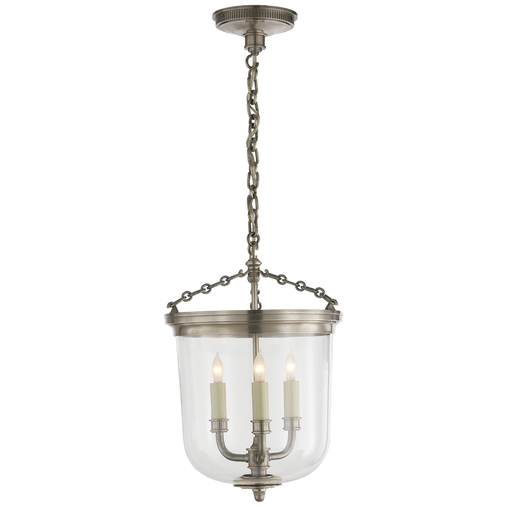 Visual Comfort Signature Canada - Three Light Lantern - Merchant - Antique Nickel- Union Lighting Luminaires Decor