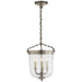 Visual Comfort Signature Canada - Three Light Lantern - Merchant - Antique Nickel- Union Lighting Luminaires Decor
