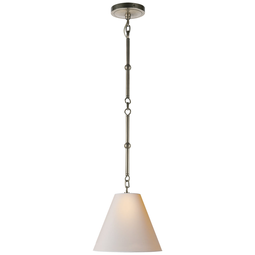 Visual Comfort Signature Canada - One Light Pendant - Goodman - Antique Nickel- Union Lighting Luminaires Decor