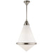 Visual Comfort Signature Canada - One Light Pendant - Gale - Antique Nickel- Union Lighting Luminaires Decor