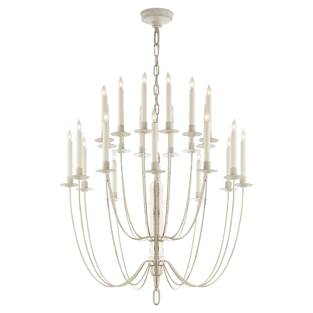 Visual Comfort Signature Canada - 24 Light Chandelier - Erika - Belgian White- Union Lighting Luminaires Decor