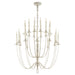 Visual Comfort Signature Canada - 24 Light Chandelier - Erika - Belgian White- Union Lighting Luminaires Decor