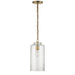 Visual Comfort Signature Canada - One Light Pendant - Katie Cylider - Hand-Rubbed Antique Brass- Union Lighting Luminaires Decor