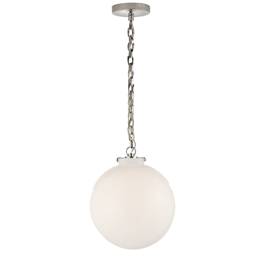 Visual Comfort Signature Canada - One Light Pendant - Katie Globe - Polished Nickel- Union Lighting Luminaires Decor