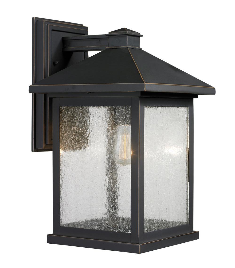 Z-Lite Canada - One Light Outdoor Wall Light - Portland - Oil Rubbed Bronze- Union Lighting Luminaires Decor