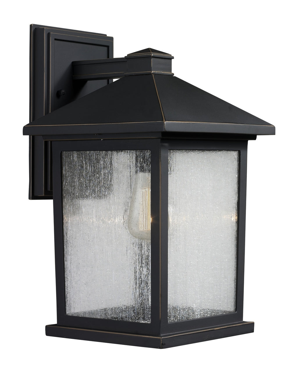 Z-Lite Canada - One Light Outdoor Wall Light - Portland - Oil Rubbed Bronze- Union Lighting Luminaires Decor