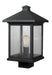Z-Lite Canada - One Light Outdoor Post Mount Fixture - Portland - Oil Rubbed Bronze- Union Lighting Luminaires Decor