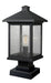 Z-Lite Canada - One Light Outdoor Pier Mounted Fixture - Portland - Oil Rubbed Bronze- Union Lighting Luminaires Decor