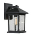 Z-Lite Canada - One Light Outdoor Wall Light - Portland - Black- Union Lighting Luminaires Decor