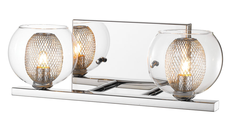 Z-Lite Canada - Two Light Vanity - Auge - Chrome- Union Lighting Luminaires Decor