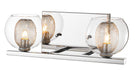 Z-Lite Canada - Two Light Vanity - Auge - Chrome- Union Lighting Luminaires Decor
