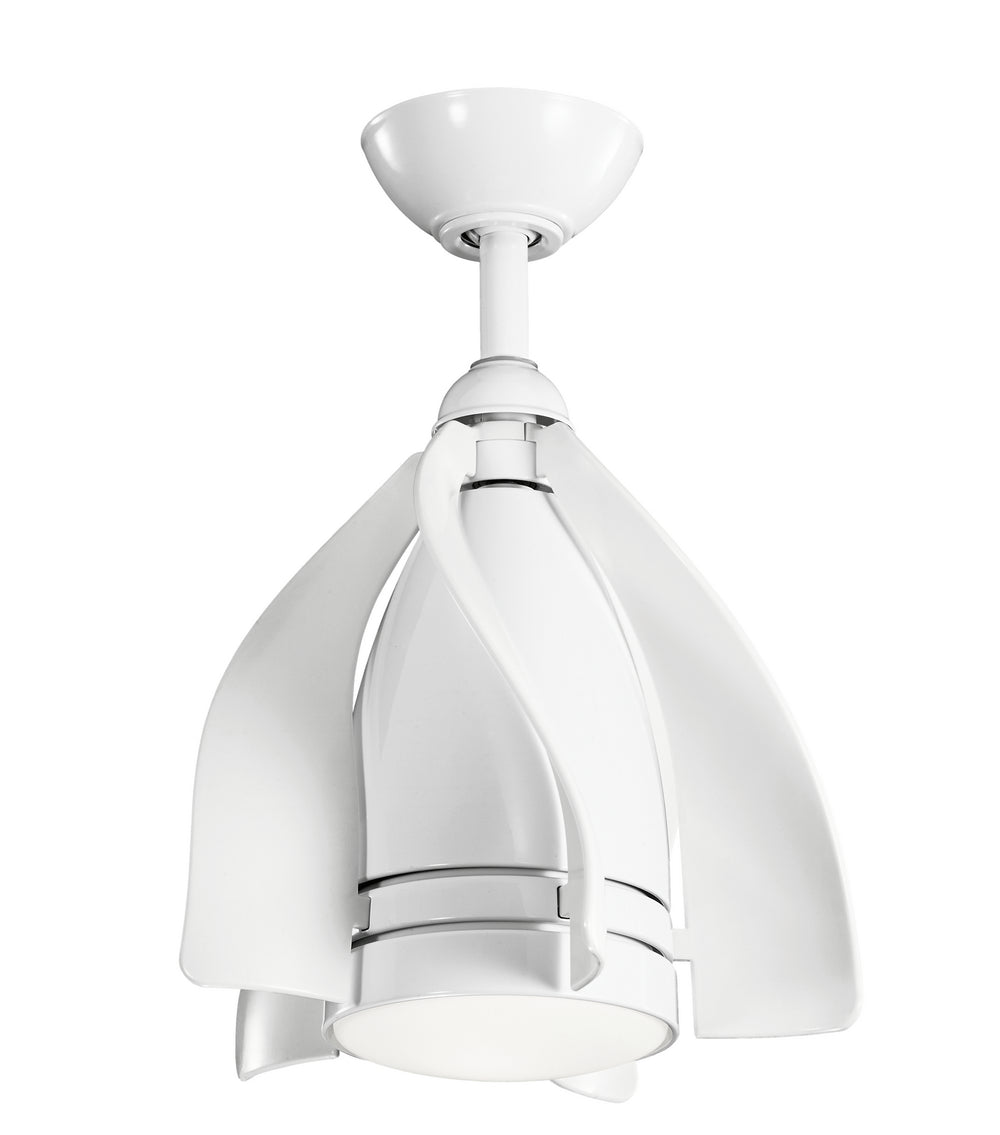 Kichler Canada - 15"Ceiling Fan - Terna - White- Union Lighting Luminaires Decor