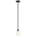 Kichler Canada - One Light Mini Pendant - Jolie - Olde Bronze- Union Lighting Luminaires Decor